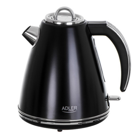 AD 1343 svart metallvattenkokare 1,5 l strix