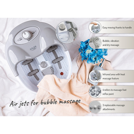 AD 2167 Fotvårdsmassageapparat