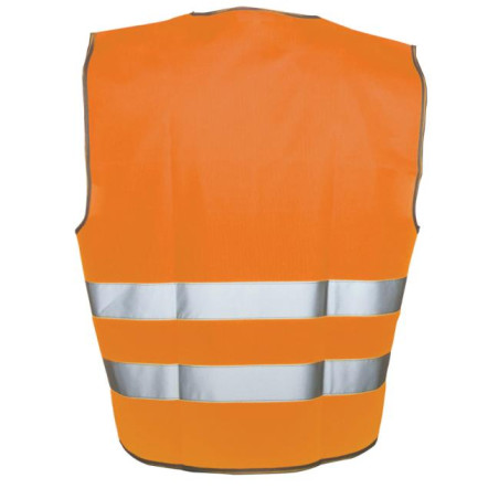 LPKO23XL Varselväst, orange, H:188-194, C:126-130, 3XL