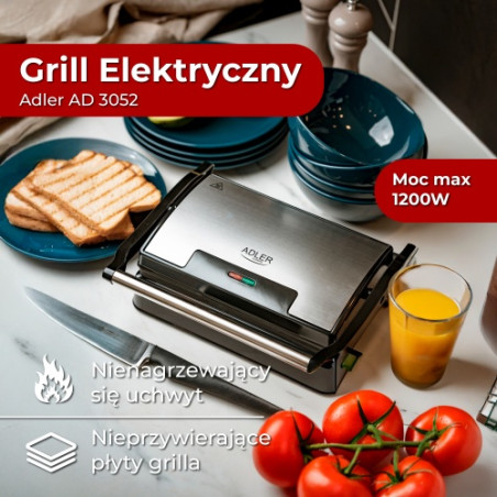 AD 3052 Elektrisk grill