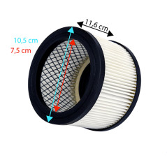 AD 7040.1 Dammsugare / filter till AD 7040