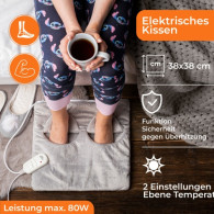 AD 7403 Elektrisk kudde - grå