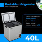AD 8081 Kylskåp med kompressor för camping 40 liter