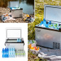 AD 8081 Kylskåp med kompressor för camping 40 liter