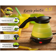 CR 1265 Silikonvattenkokare 0,5 l - turist
