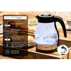CR 1300 Glasvattenkokare 1,7 l