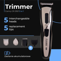 CR 2921 Trymer 5w1

CR 2921 Trimmer 5w1