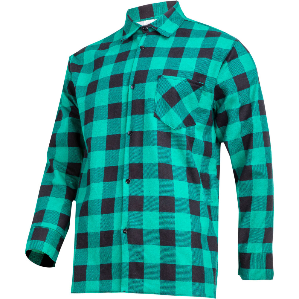 LPKF22XL Koszula flanelowa w kratę, granatowa, H:188-194, C:116-120, 2XL, LP LPKF22XL Koszula flanelowa w kratę, granatowa, H:188-194, C:116-120, 2XL, LP