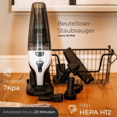 CR 7046 Trådlös påsefri dammsugare