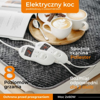 CR 7417 Elektrisk underfilt med timer (2)