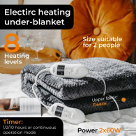 CR 7417 Elektryczny koc podkładowy z czasomierzem (2)