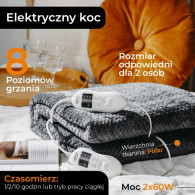CR 7417 Elektrisk underfilt med timer (2)