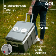 CR 8061 Campingkylskåp 40 l