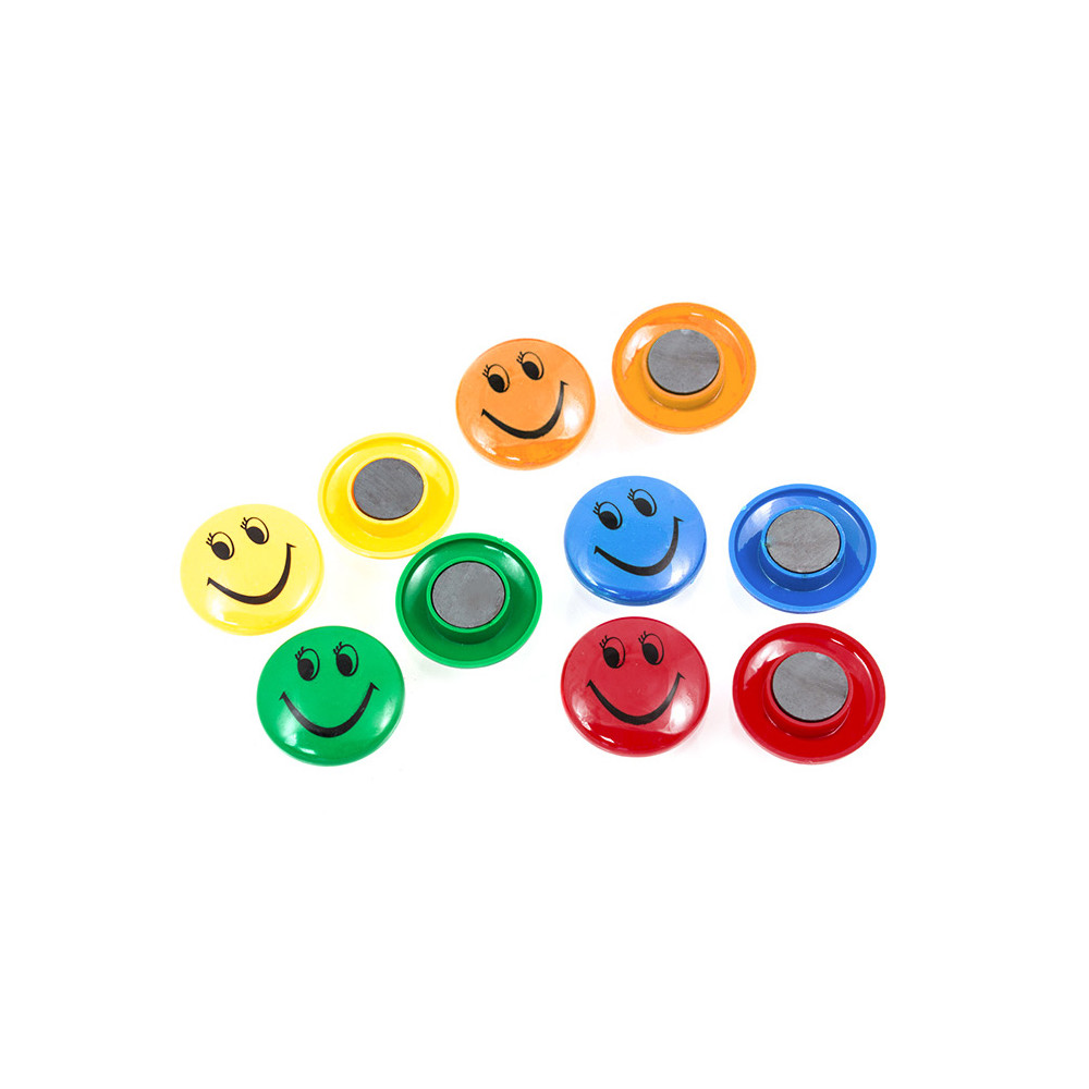 AG348 Kylskåpsmagneter Smiley 8 st. AG348 Kylskåpsmagneter Smiley 8 st.