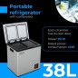 CR 8076 Kompressor kylskåp för camping 38 liter