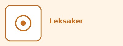 Leksaker och barnartiklar